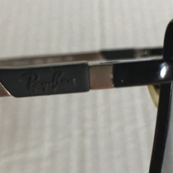 Ray-Ban Black and Silver Eyeglasses Frames Only XXL - Picture 4 of 11